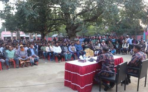 মহেশপুরে বিজিবির জনসচেতনতামূলক মতবিনিময়
