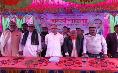 জীবননগরে স্বেচ্ছাসেবক দল ও কৃষক দলের নির্বাচনী কর্মশালায় বাবু খান