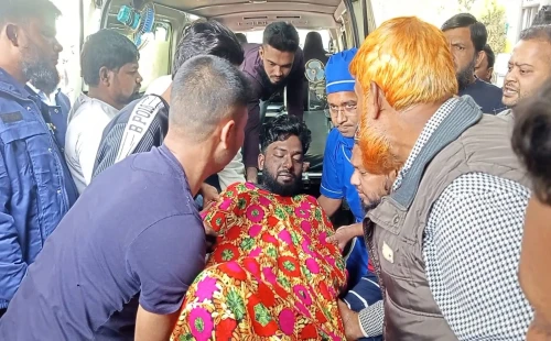 চুয়াডাঙ্গায় পুলিশের ফায়ারিং অনুশীলনে পথচারী গুলিবিদ্ধ