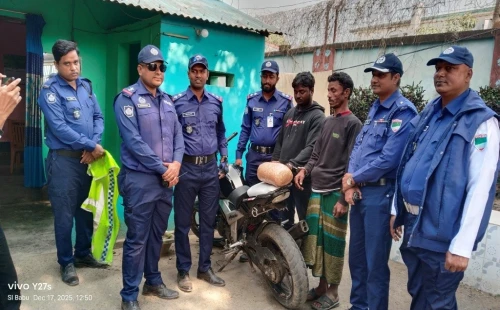 মেহেরপুরে ২ কেজি গাঁজাসহ দুজন আটক
