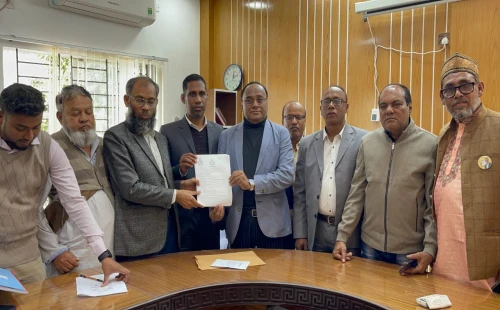 চুয়াডাঙ্গা-২ আসনে বিএনপির প্রার্থী বাবু খানের পক্ষে মনোনয়নপত্র উত্তোলন