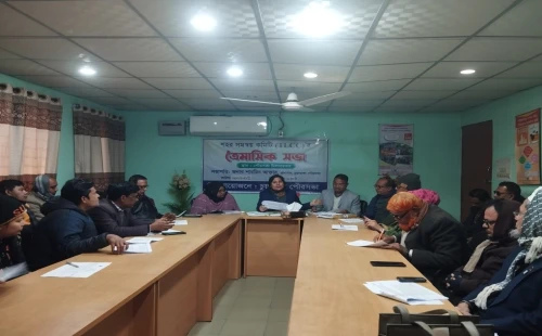 চুয়াডাঙ্গা পৌরসভার সমস্যা ও সমাধান নিয়ে টিএলসিসি কমিটির ত্রৈমাসিক সভা