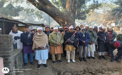 সাবেক এমপি মাওলানা হাবিবুর রহমানের কবর জিয়ারত করলেন রুহুল আমিন