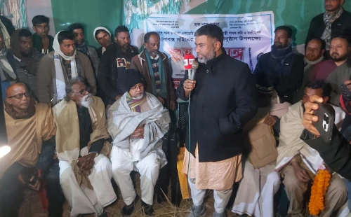 আলমডাঙ্গায় খোদাবক্স শাহের স্মরণোৎসব উদ্বোধনকালে শরীফুজ্জামান