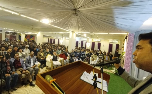 চুয়াডাঙ্গায় ব্যবসায়ীদের বর্ণাঢ্য গণসংবর্ধণায় সিক্ত সিআইপি সাহিদুজ্জামান টরিক