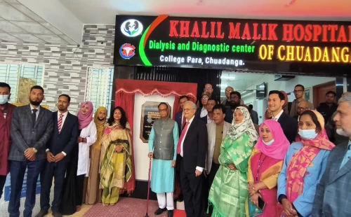 চুয়াডাঙ্গায় খলিল মালিক হাসপাতালের উদ্বোধন করলেন গভর্নর ড. আহসান এইচ মনসুর