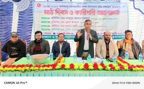আলমডাঙ্গায় মাঠ দিবস ও কারিগরি আলোচনা