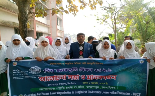 আলমডাঙ্গা ও মহেশপুরে নানা আয়োজনে আন্তর্জাতিক জলাভূমি দিবস পালন