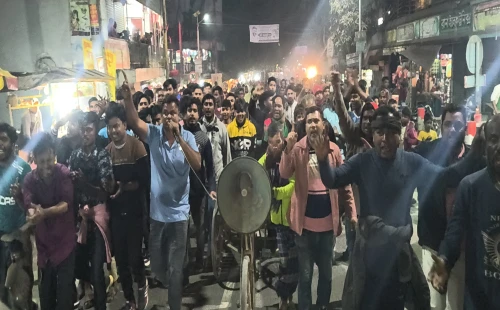 হাটবোয়ালিয়ায় ধানের শীষের পক্ষে বর্ণাঢ্য র‌্যালি