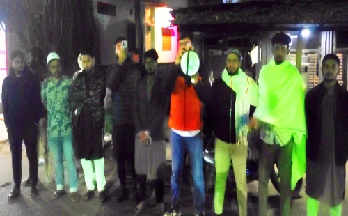 দর্শনায় বৈষম্যবিরোধী ছাত্র আন্দোলনের বিক্ষোভ