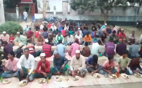 হাটবোয়ালিয়ায় ইফতার ও দোয়া মাহফিল