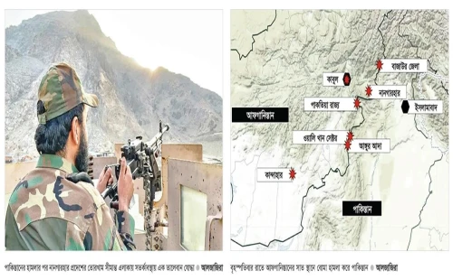 ‘সরাসরি যুদ্ধে’ পাকিস্তান-আফগানিস্তান