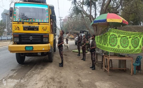 চুয়াডাঙ্গা সীমান্তে জ্বালানি তেল পাচার রোধে বিজিবির টহল ও তল্লাশি জোরদার