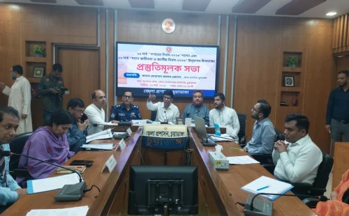 গণহত্যা দিবস এবং মহান স্বাধীনতা দিবস উদ্যাপনে চুয়াডাঙ্গায় প্রস্তুতি সভা