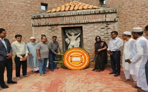 গণহত্যা দিবসে আলমডাঙ্গায় শহিদদের প্রতি শ্রদ্ধা