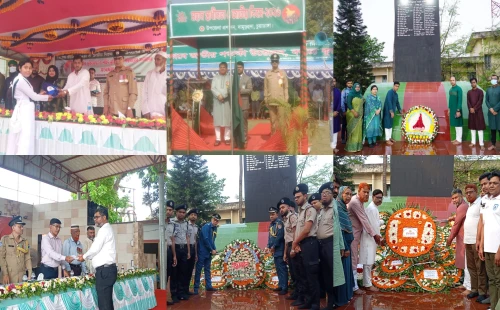 চুয়াডাঙ্গা ও মেহেরপুরে যথাযোগ্য মর্যাদায় মহান স্বাধীনতা দিবস উদযাপন