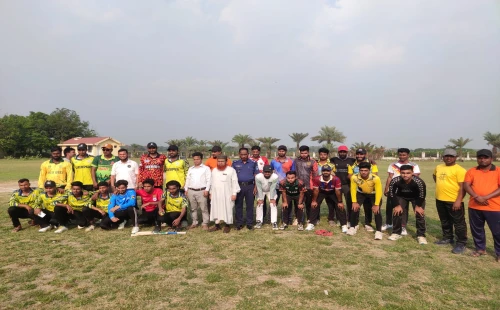 মুজিবনগরে ক্রিকেট টুর্নামেন্টের উদ্বোধন