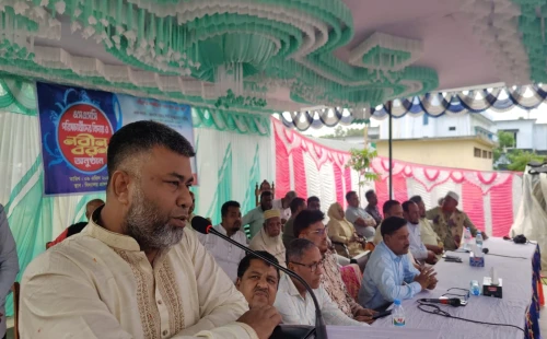 ডিঙ্গেদহে এসএসসি পরীক্ষার্থীদর বিদায় অনুষ্ঠানে শরীফুজ্জামান