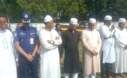 দামুড়হুদায় যুবদল নেতা মাহফুজুর রহমান মিল্টনের দাফন সম্পন্ন