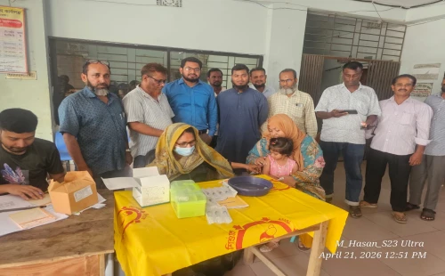 দর্শনায় হাম-রুবেলা টিকাদান ক্যাম্পেইনের উদ্বোধন