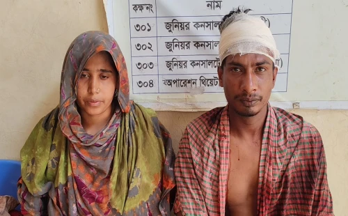 দামুড়হুদায় পারিবারিক বিরোধে গুরুতর জখম ২