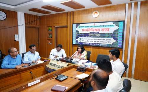 চুয়াডাঙ্গায় কাজীদের সঙ্গে মতবিনিময়ে জেলা প্রশাসক লুৎফুন নাহার