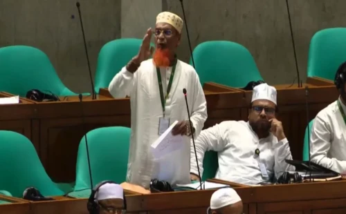 সংসদে বঙ্গবন্ধুকে শ্রদ্ধা জানালেন জামায়াতের এমপি