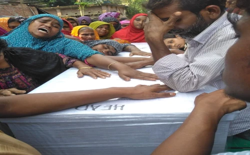 প্রবাসের স্বপ্ন ছাই হয়ে প্রবাসী নজরুল ফিরল কফিনে