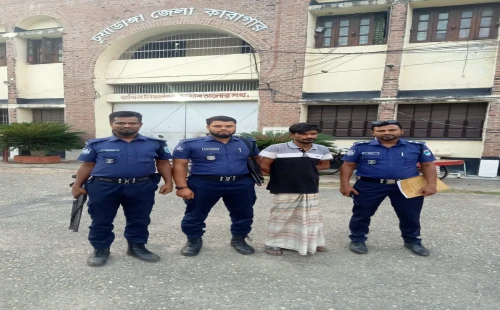 চুয়াডাঙ্গায় ভ্রাম্যমাণ আদালতে বাধন নামের এক মাদকসেবীকে ১ বছরের কারাদণ্ড