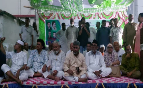 চুয়াডাঙ্গায় সমাবেশে জেলা বিএনপির সাধারণ সম্পাদক শরীফুজ্জামান শরীফ