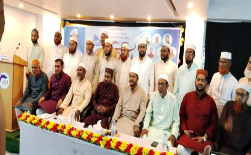 আলমডাঙ্গায় স্থানীয় সরকার নির্বাচনে জামায়াতের প্রার্থীদের পরিচিতি সভায় এমপি রাসেল