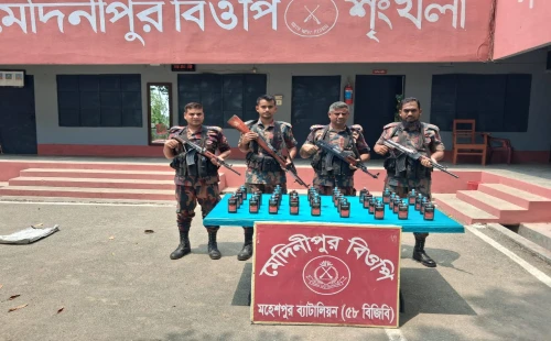 জীবননগর ও মহেশপুর সীমান্তে বিজিবির পৃথক অভিযান