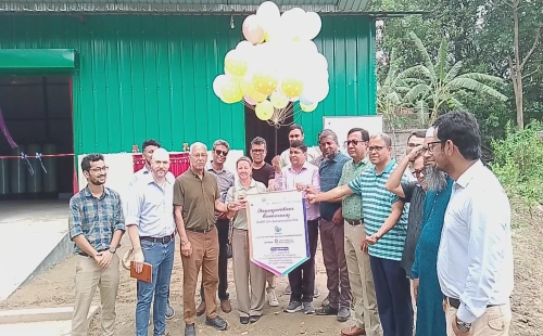 দামুড়হুদায় ওয়াটার ট্রিটমেন্ট প্ল্যান্টের উদ্বোধন