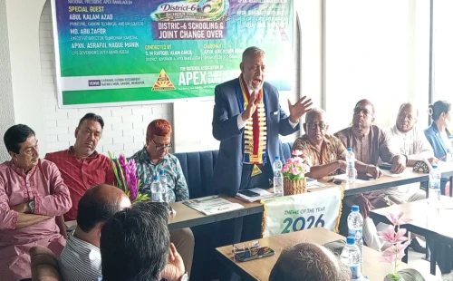 গাংনীতে এপেক্স বাংলাদেশের ডিজি-০৬ এর পালাবদল ও স্কুলিং
