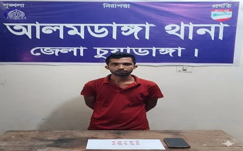 আলমডাঙ্গায় ১৫ পিস টাপেন্টাডল ট্যাবলেটসহ যুবক গ্রেপ্তার