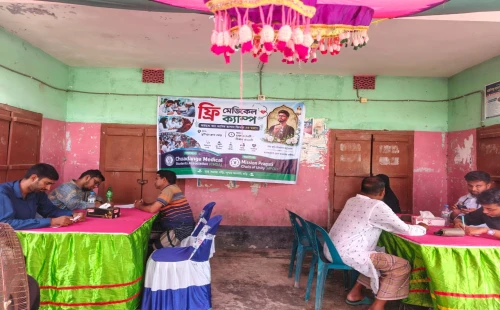 ডা. আবিদ হাসান জিসানের স্মরণে ফ্রি মেডিকেল ক্যাম্প