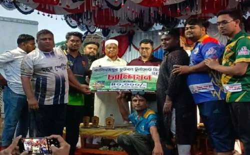 কালিদাসপুরে ফুটবল টুর্নামেন্টের ফাইনাল