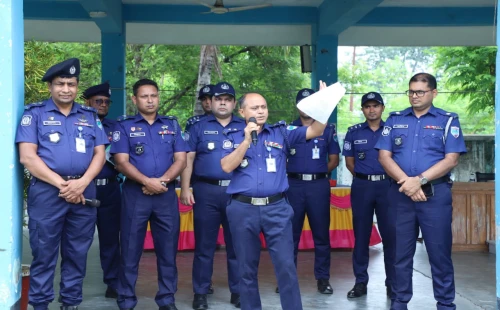 চুয়াডাঙ্গায় এএসআই নিয়োগের প্রথম দিনের কার্যক্রমে পুলিশ সুপার