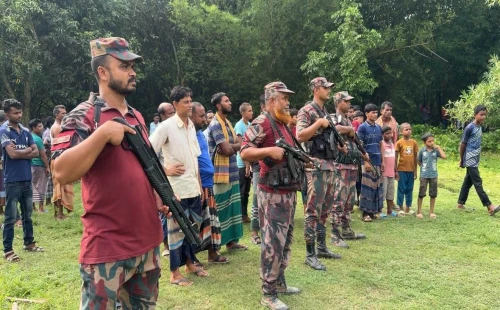গাংনী সীমান্তে বিএসএফের পুশ-ইনের চেষ্টা ব্যর্থ করে দিল বিজিবি