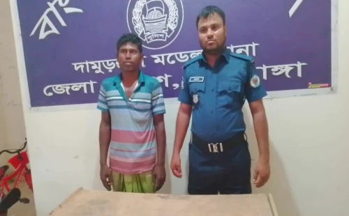 দামুড়হুদার জয়রামপুরে ৯ পিস ইয়াবাসহ ওসমান আটক