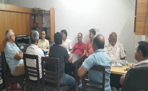 চুয়াডাঙ্গায় মাথাভাঙ্গা নদী বাঁচাও আন্দোলনের সভা