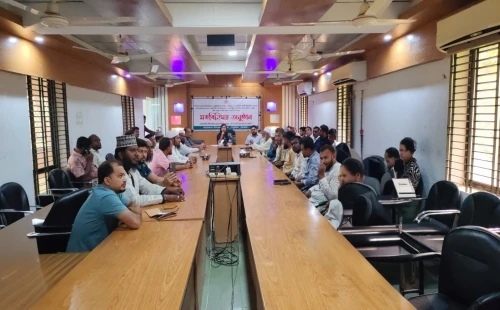 দামুড়হুদায় বিভিন্ন মহলের প্রতিনিধিগণের সাথে নবাগত ইউএনও লাভলী ইয়াসমিনের মতবিনিময়