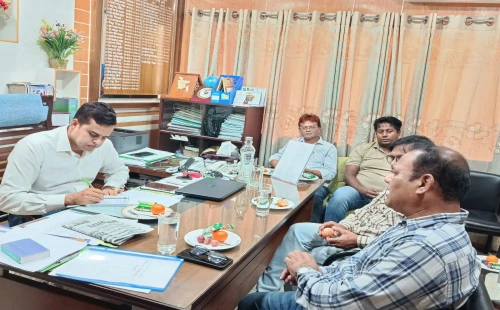 মেহেরপুরে জেলা প্রশাসক গোল্ডকাপ ফুটবল টুর্নামেন্ট প্রচারণা সংক্রান্ত উপ-কমিটির সভা