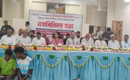 মহেশপুরে সংরক্ষিত মহিলা সংসদ সদস্যের সফর