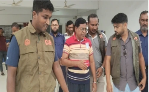 মেহেরপুর জেলা আ.লীগের সাধারণ সম্পাদক এম এ খালেক দর্শনা ইমিগ্রেশনে গ্রেপ্তার