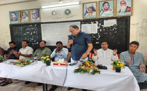 আন্দুলবাড়ীয়া বালিকা বিদ্যালয়ে এডহক কমিটির পরিচিতি সভা