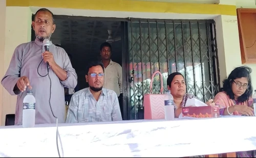 গড়াইটুপি ইউনিয়ন পরিষদের ভবন নির্মাণের জায়গা পরিদর্শনে এডিসি