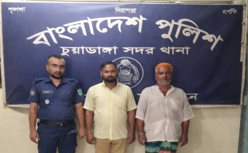 চুয়াডাঙ্গায় বিস্ফোরক ও নাশকতার মামলায় দুই আসামিকে গ্রেপ্তার