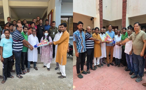 ইউএনও-ওসির সঙ্গে জীবননগর উপজেলা ও পৌর ইজিবাইক
