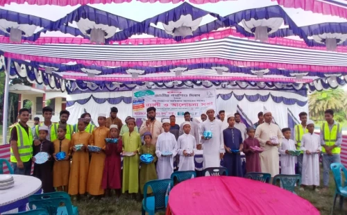 তিতুদহে পথশিশু দিবসে শিক্ষার্থীদের নিয়ে নানা আয়োজন